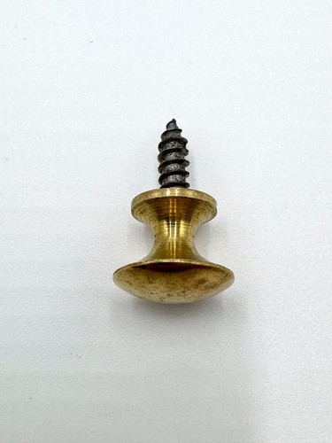 Möbelknopf messing 2 - Ø, 1,2