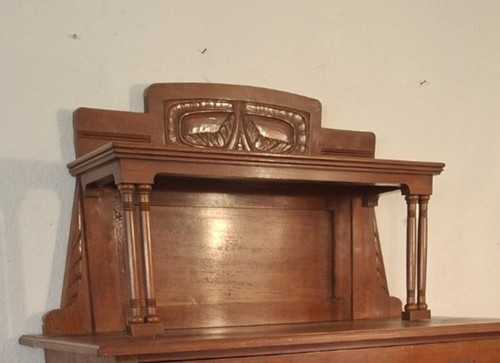 Antiker möbelaufsatz schrank - möbelaufsatz,